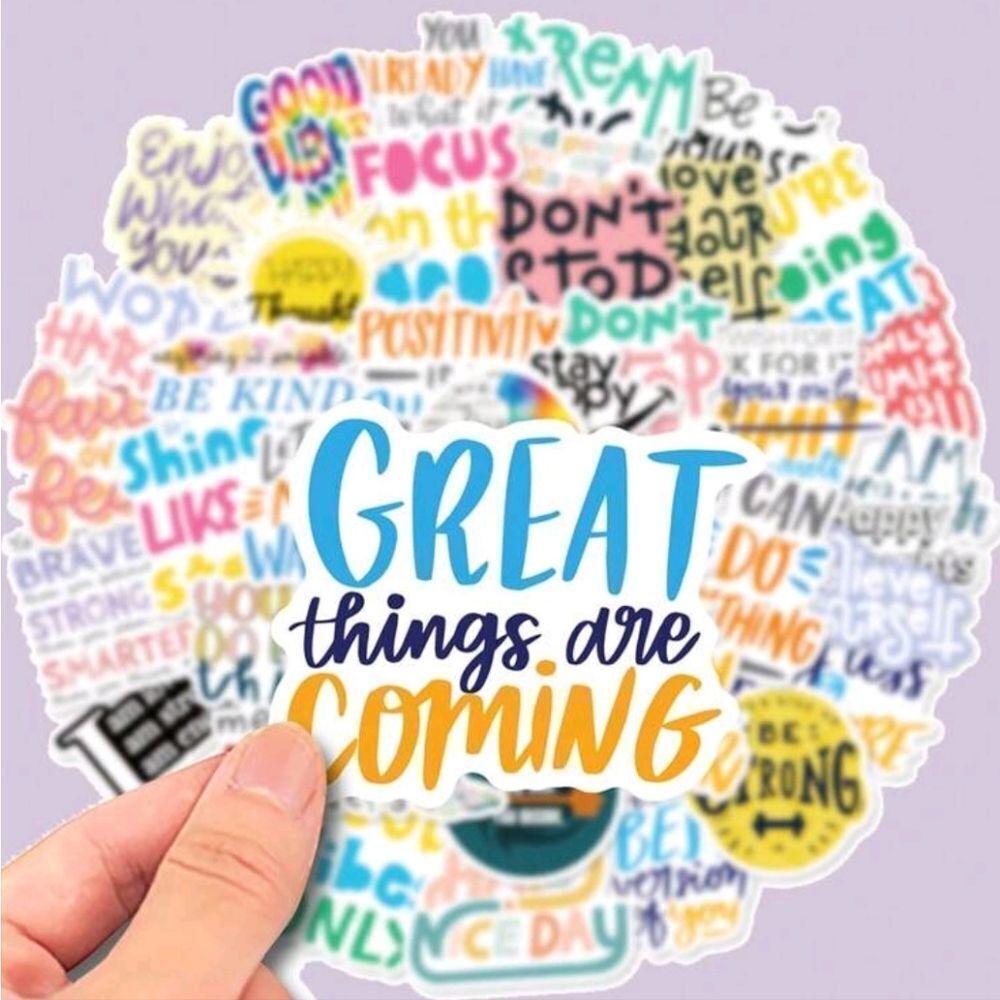 Inspirational Quotes Assorted Stickers